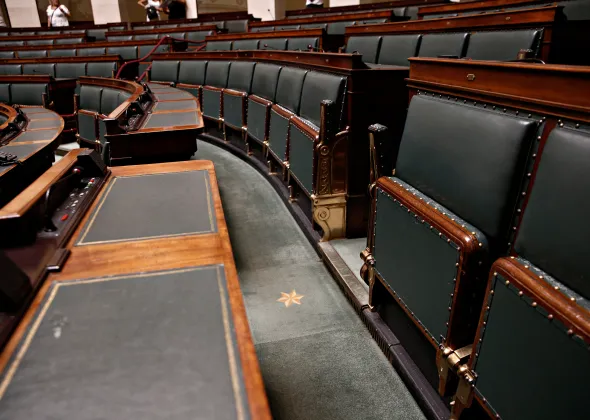 Inside the belgian house of representatives