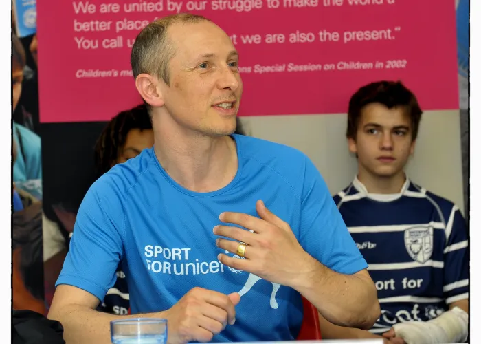 Our belgian Goodwill Ambassador Helmut Lotti