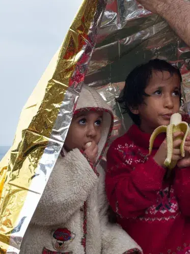 Refugees in Lesbos